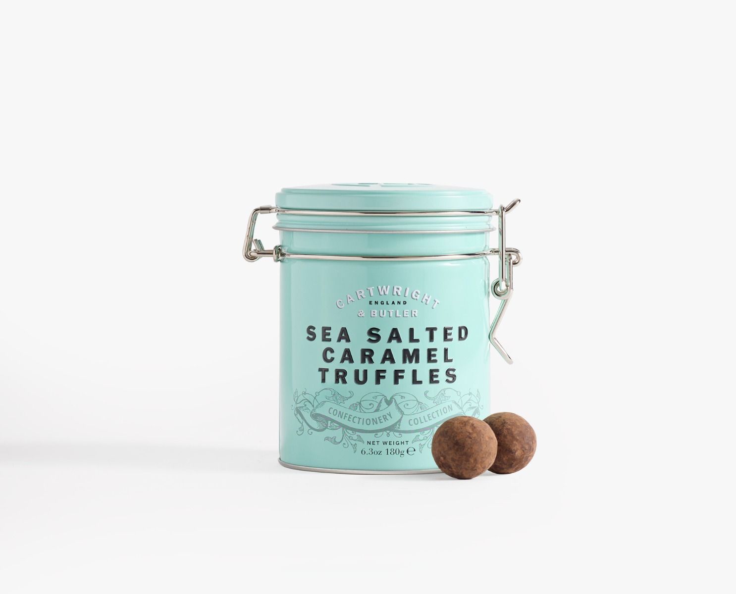 Sea Salted Caramel Truffles in Tin