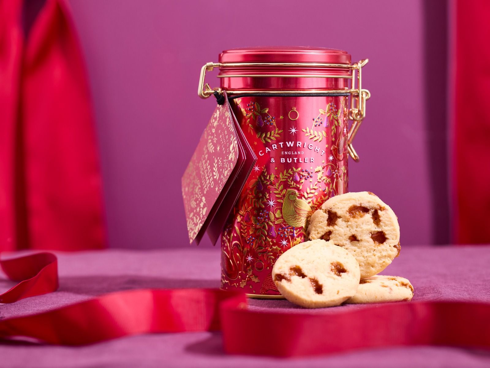 12 Days of Christmas - Salted Caramel Biscuits in Tin