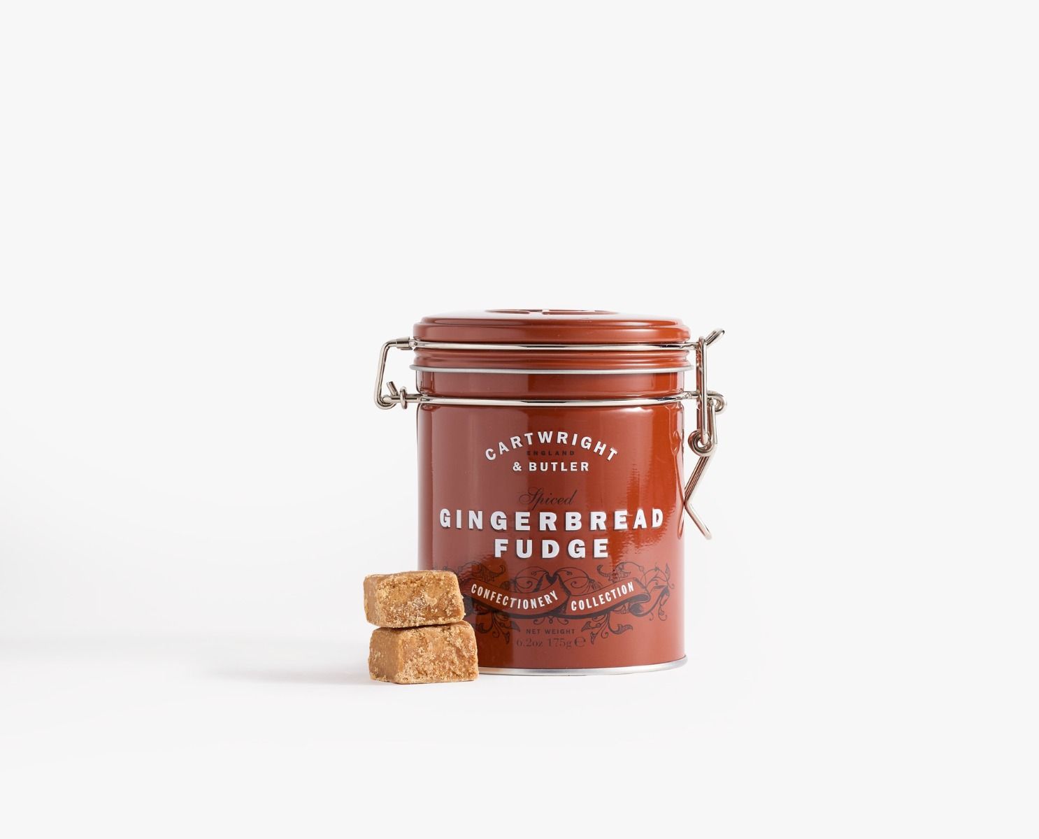 Gingerbread Fudge in Tin