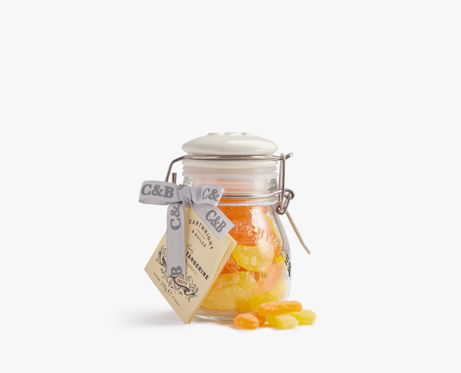 Lemon & Tangerine Slice Mix Sweets in Jar