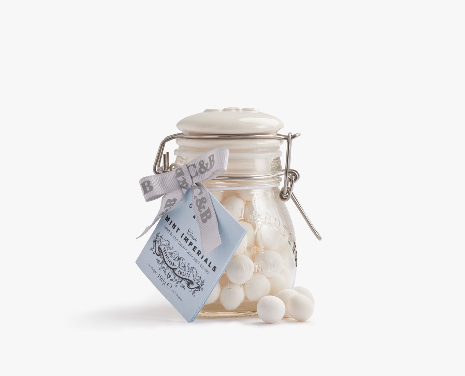 Mint Imperials Sweets in Jar