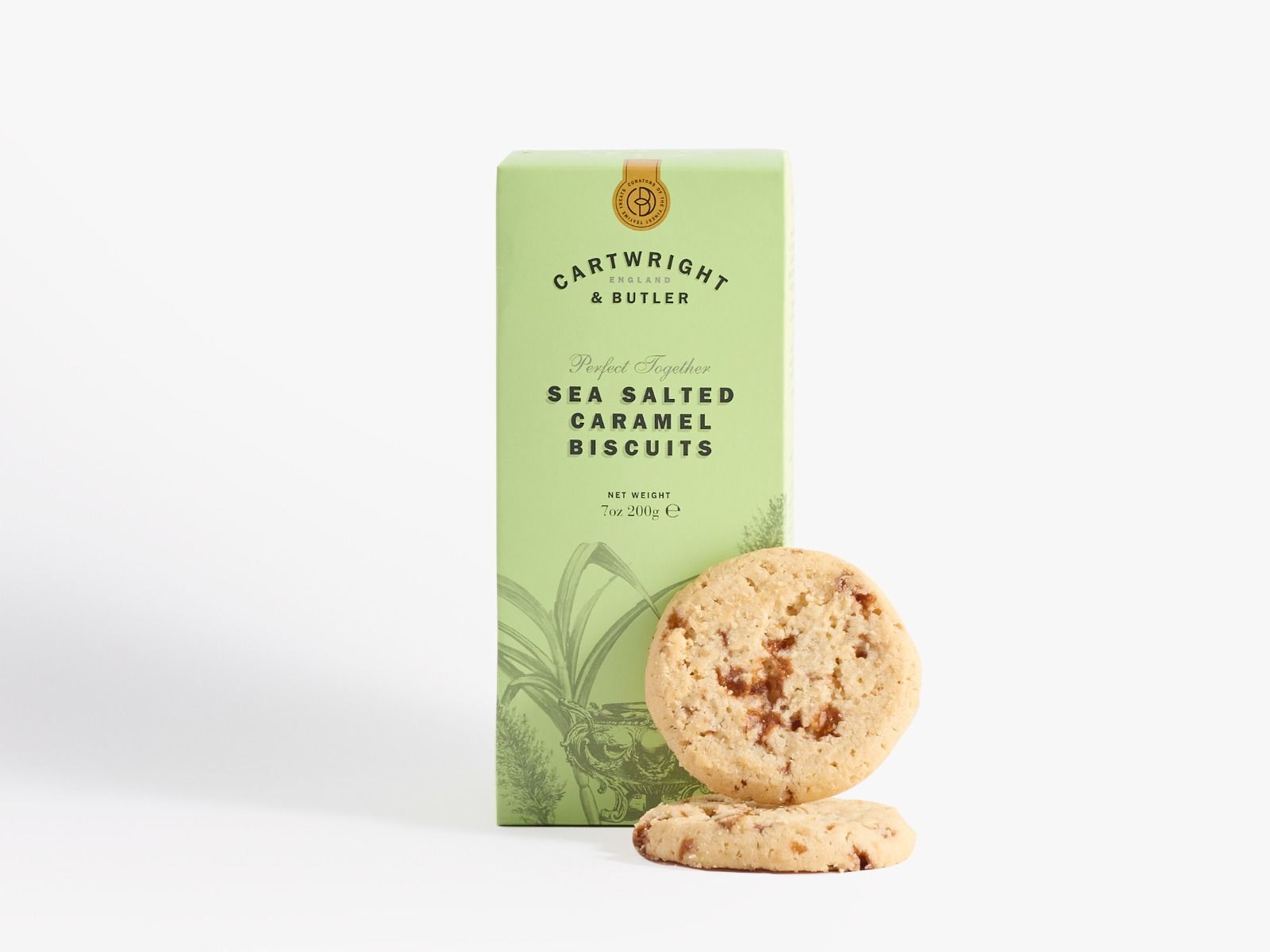 Sea Salted Caramel Biscuits in Carton