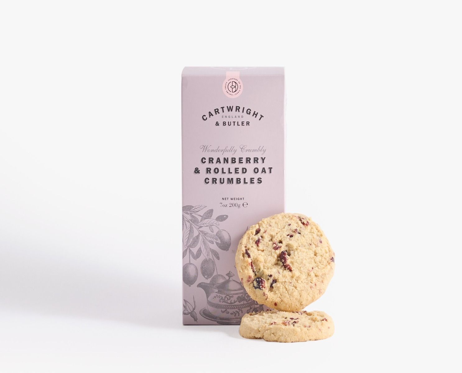 Cranberry & Rolled Oat Crumbles in Carton